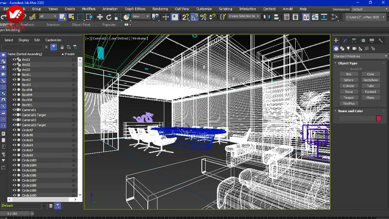 آموزش اساسی 3ds Max 2021